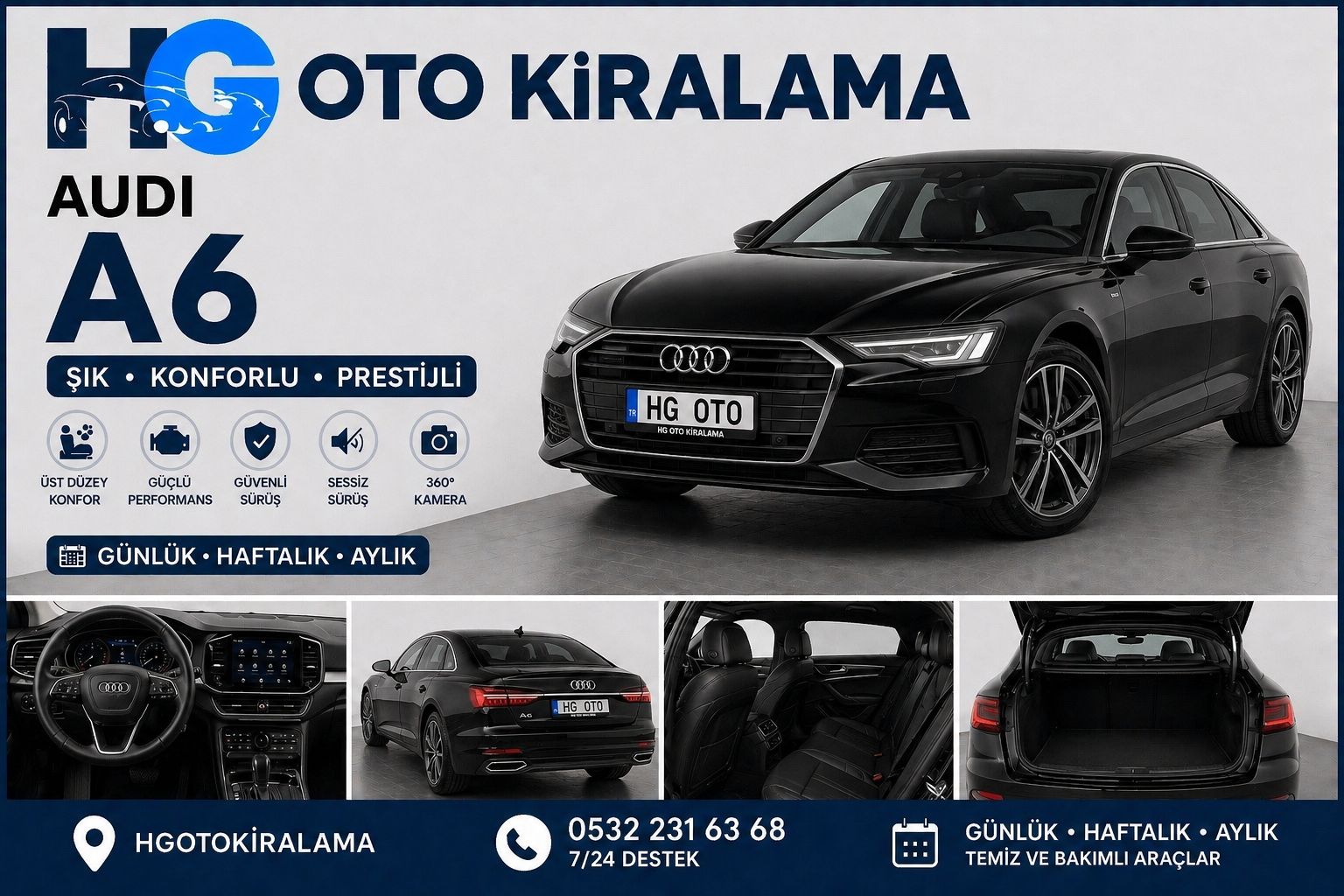 Audi A6 kiralama